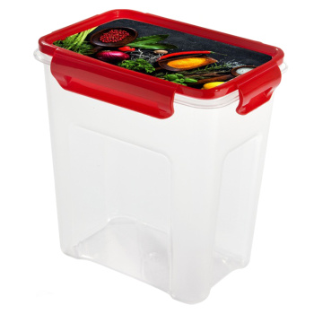 Контейнер д/прод. пластм. "Все на пикник!" 1,8л 165х116х170мм арт.76311 ("Полимербыт") *1/26