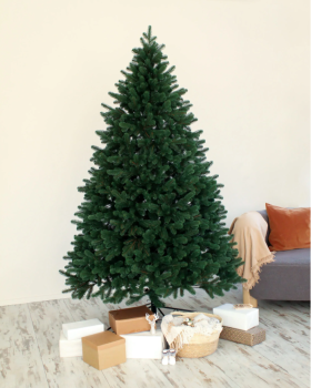 Елка  искусственная пластиковая "Свердловская" 2,1м литая *1