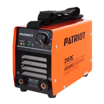 Аппарат сварочный инверторный PATRIOT 210 DC, 180 А, 1.6-4 мм