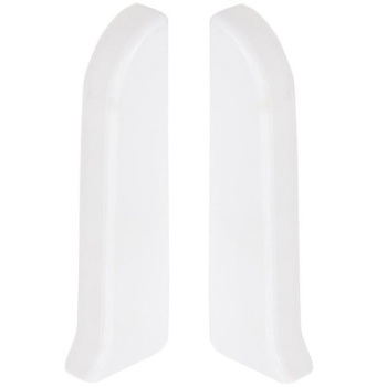 Заглушка левая и правая T.plast 060, 58 мм, белый, 2 шт. Заглушка левая и правая T.plast 060, 58 мм, белый, 2 шт.