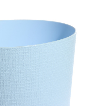 Кашпо пластм. "Le Parterre" 1,4л d верха 150мм h135мм с поддоном Голубой 203-5 (Tek.A.Tek)*1/24 Кашпо пластм. "Le Parterre" 1,4л d верха 150мм h135мм с поддоном Голубой 203-5 (Tek.A.Tek)*1/24