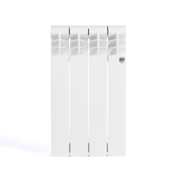 Радиатор биметаллический 4 секции Royal Thermo Revolution, 500 мм, белый Радиатор биметаллический 4 секции Royal Thermo Revolution, 500 мм, белый