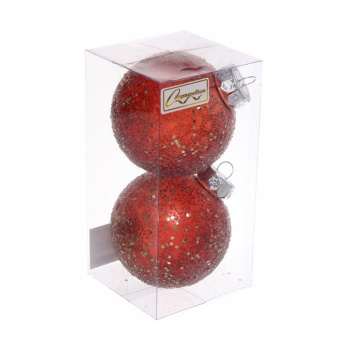 Набор украшений SHINE Diamond Sand 8 см (2 шт.), copper