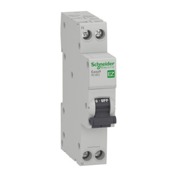 Выключатель авт. диф. тока 1P+N C 20A 30мА тип АС 4.5кА 18мм SchE EZ9D33620 *1