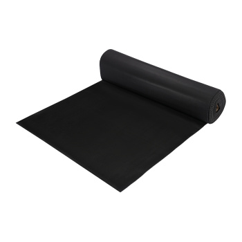 Коврик-дорожка 0,9*10м ПВХ ИГОЛЬЧАТЫЙ 2,4мм против скольжения "VORTEX" черный (арт.22510)  *1