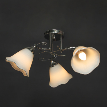 Люстра Verner Lighting А2664/3, 40 Вт, Е27, 3 ламп, хром