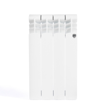 Радиатор алюминиевый 4 секции Royal Thermo Revolution, 500 мм, белый