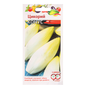 Семена Цикорий салатный Конус 0,1гр Гавриш *10/500 Семена Цикорий салатный Конус 0,1гр Гавриш *10/500