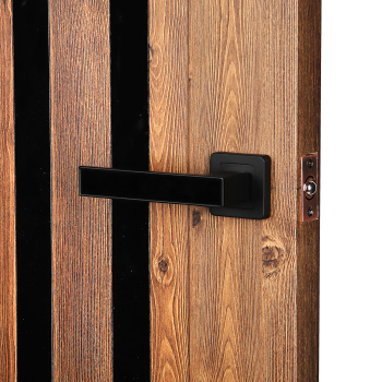 Дверное полотно глухое 2000х600х40 мм BROZEX-WOOD Estetica 303, орех