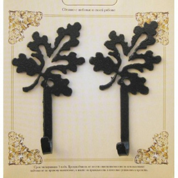 Крючки-сплит №35н черный (комплект 2 шт.) Усть-Люга *6/60