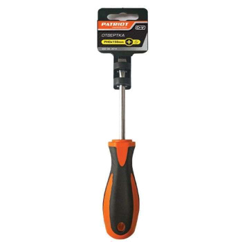 Отвертка PATRIOT PH2х200 CR-V,магн.,2-х компонентная рукоятка *1