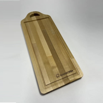 Доска разделочная дерев. (берёза) 340х130х20мм арт.0338-H "Harmonia" *1/20