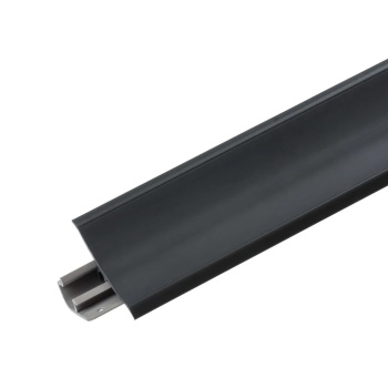 Плинтус 23*23*3000мм WP-23 черный матовый 1015 *1