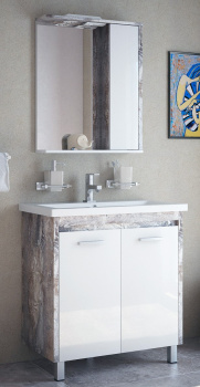 Тумба /Corozo/ "Модена 80" антик (выписывать раковину COMO 80/GRAND 80/STRIM 80 (Cersanit)  *1/3