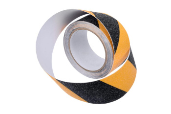 Лента противоскользящая 50мм*5м" "VORTEX" сигнальная черно-желтая (арт.24160) *1