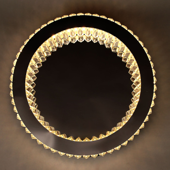 Светильник светодиодный акриловый 450мм 48W 8990/24W*2 LED 3 реж(т. и х.свет,смеш) пульт S=22м2  VER Светильник светодиодный акриловый 450мм 48W 8990/24W*2 LED 3 реж(т. и х.свет,смеш) пульт S=22м2  VER
