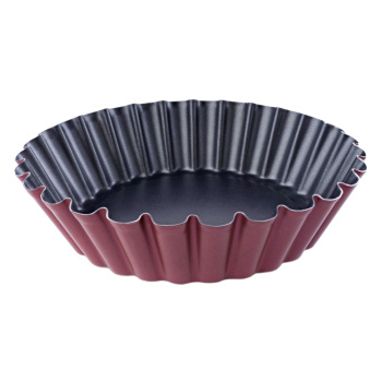 Форма для выпечки алюм.а/приг. d24см, выс.6см волн.борт RZ-052 "Scovo" *1/6